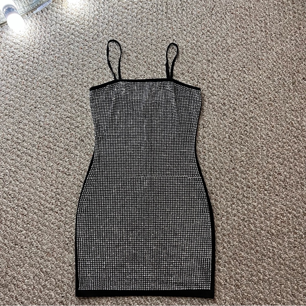 Bedazzled Mini Dress